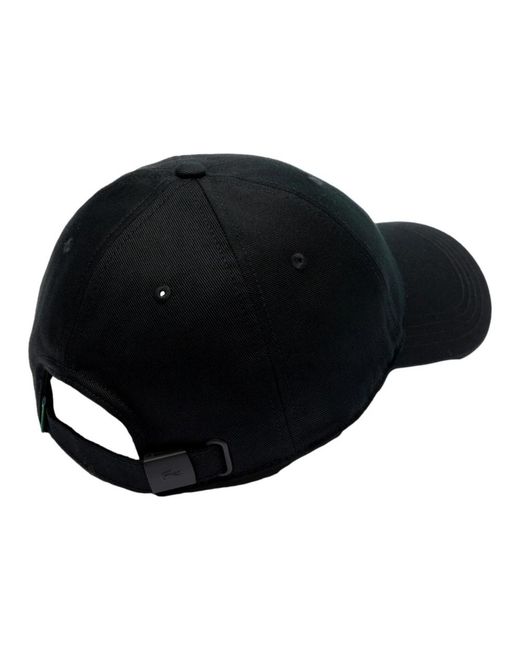 Caps Lacoste de hombre de color Black