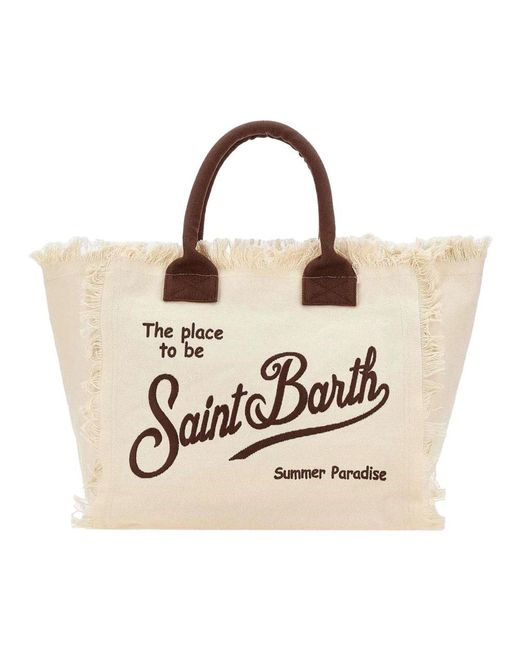 Mc2 Saint Barth Natural Shopping Bags