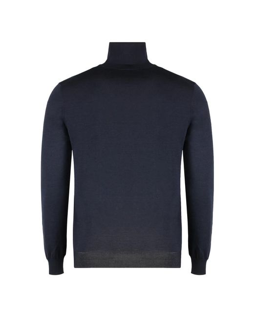 Malo Blue Cashmere Knitwear for men