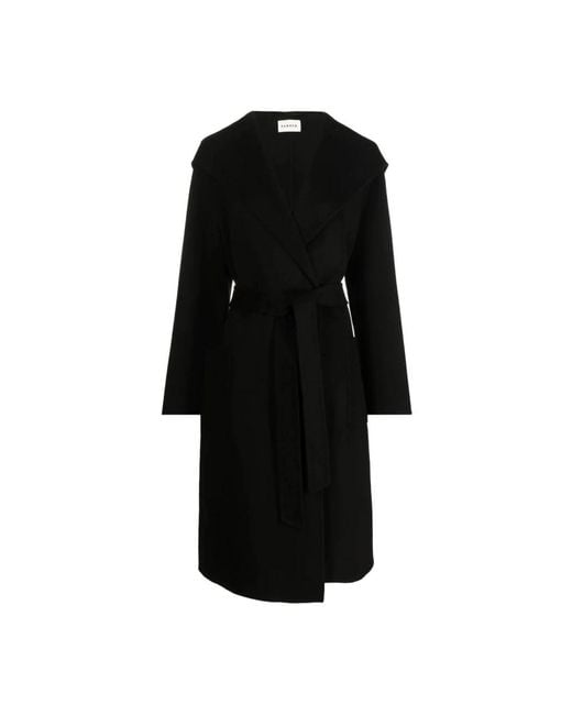 P.A.R.O.S.H. Black Belted Coats