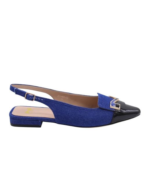 Nathan-Baume Blue Ballerina Shoes