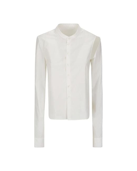 MM6 by Maison Martin Margiela White Shirts