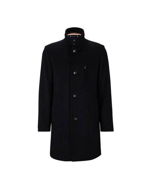Coats > single-breasted coats Boss pour homme en coloris Black