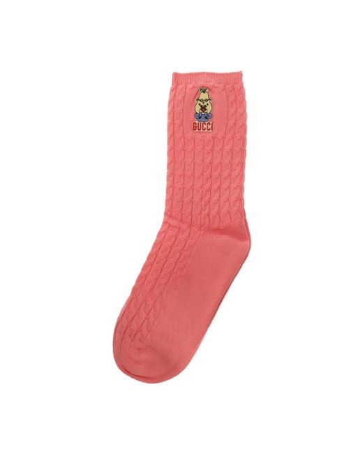 Gucci Pink Socks