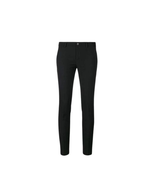 Liu Jo Zwarte Broek Met Rits En Zakken in het Black