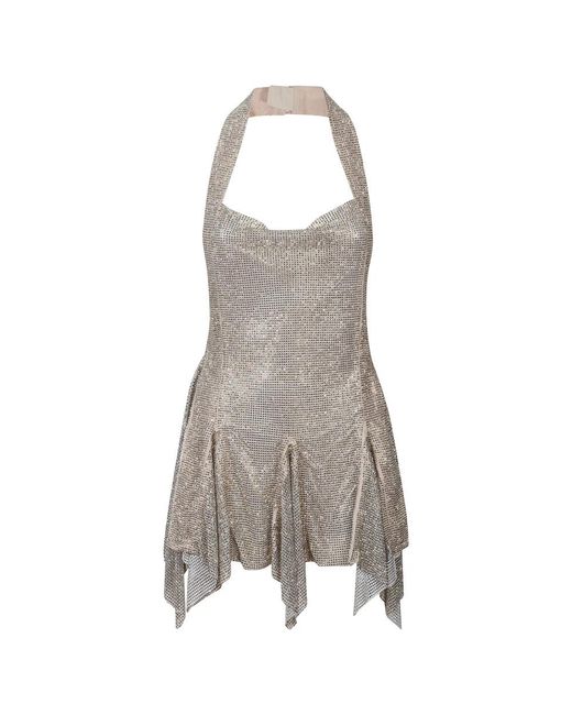 POSTER GIRL Gray Party Dresses
