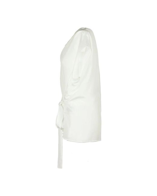 P.A.R.O.S.H. Saxon Blouse in het White
