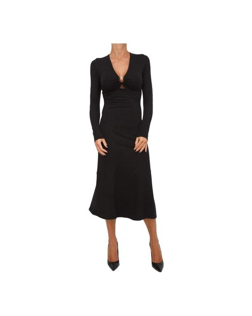 Twinset Black Midi Dresses