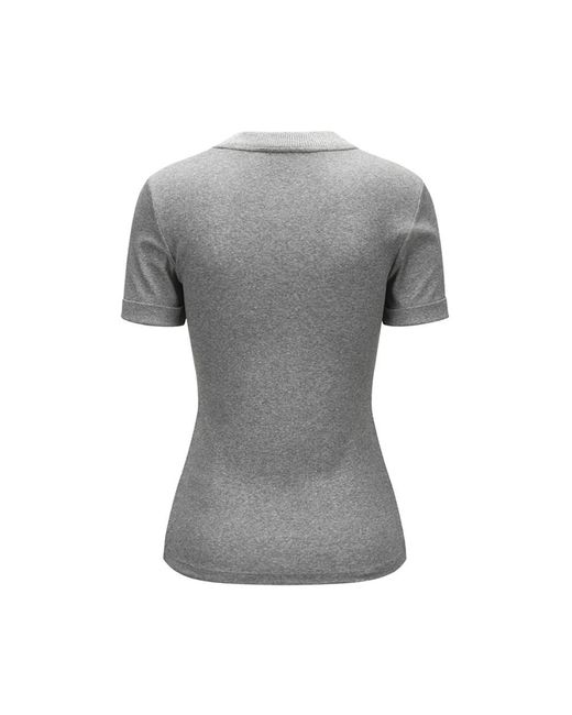 Peserico Gray Round-Neck Knitwear