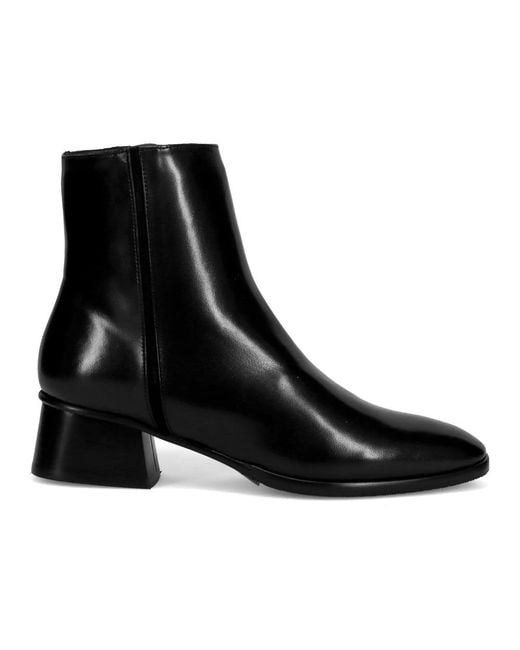 Lorenzo Masiero Black Heeled Boots