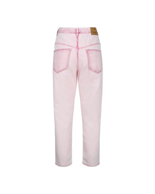 Isabel Marant Pink Straight jeans
