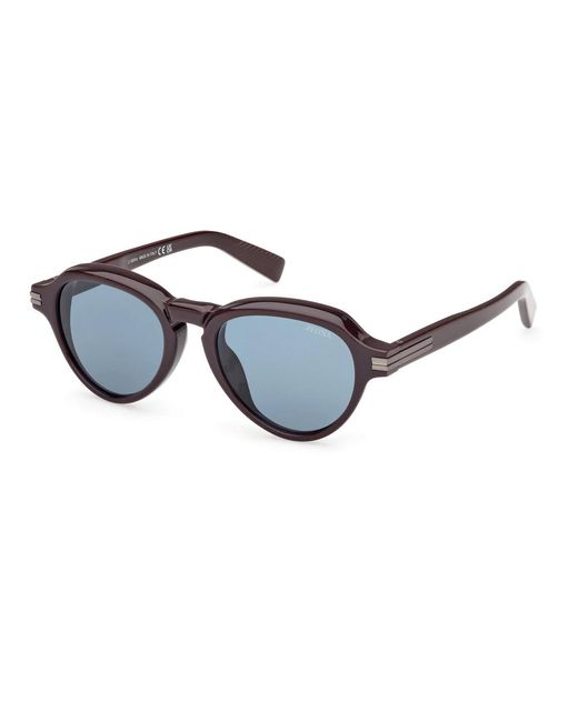 Sunglasses Zegna de hombre de color Blue