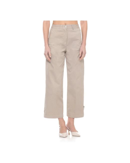 Panicale Wide Broeken in het Gray
