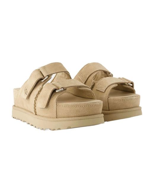 Ugg Natural W Goldenstar Hi Slide Mules