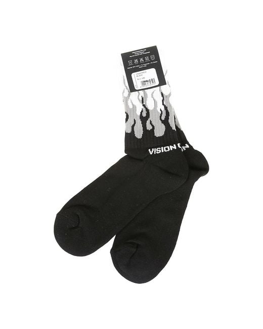 Socks Vision Of Super de color Black