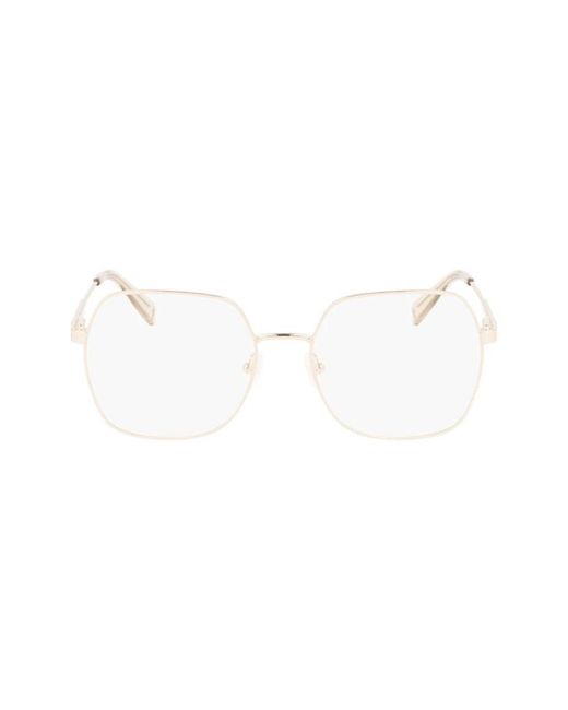 Longchamp White Glasses