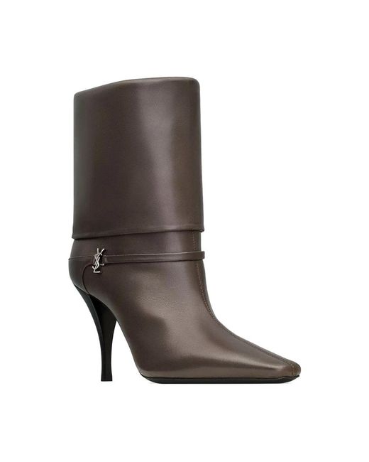 Saint Laurent Brown Boots