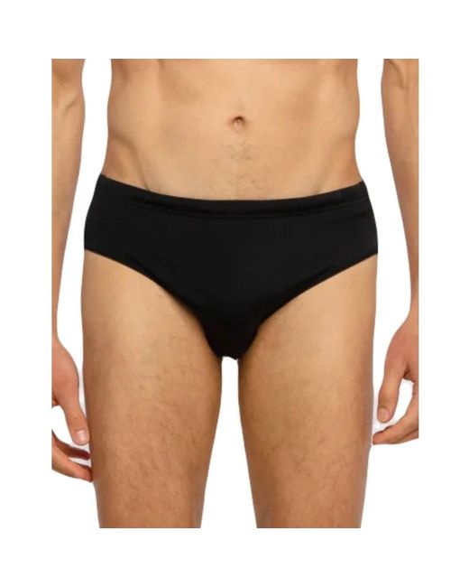 EA7 Badmode ,Zwart ,Zwarte Beachwear Van Ea 7 in het Black voor heren