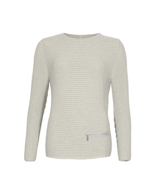 Skovhuus Gray Round-Neck Knitwear