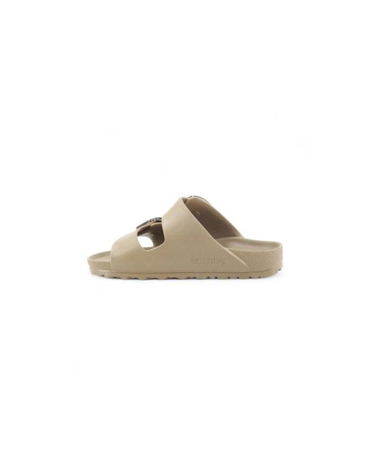 Birkenstock Natural Sliders