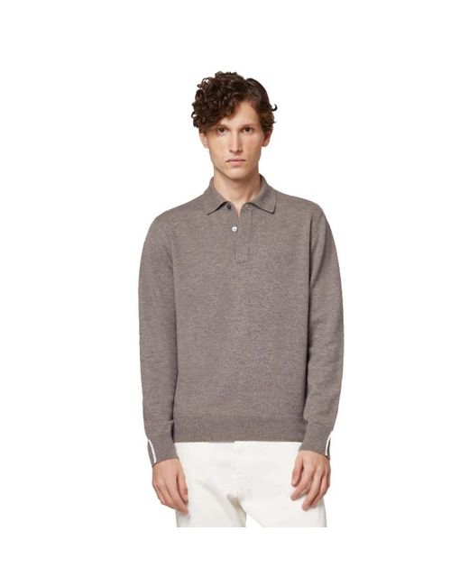 Alpha Studio Polo Au-3103B1015 in het Gray voor heren