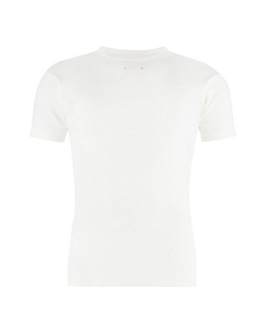 MAISON MARGIELA ‘Maison Margiela Paris’ t-shirt White Maison Margiela T-Shirts in White for Men | Lyst
