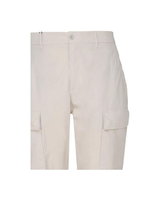 Etro Gray Cropped Trousers for men