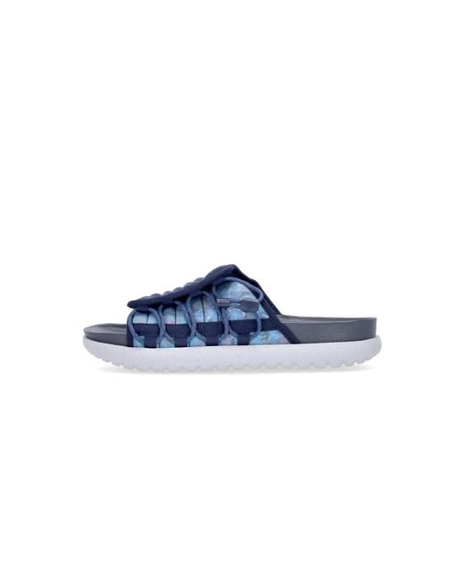 Nike Blue Sliders for men