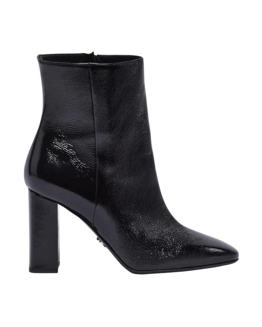 Sergio Levantesi Black Heeled Boots