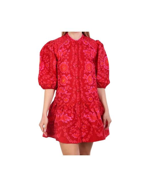 Farm Rio Red Short Dresses