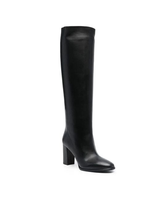 Le Silla Black Heeled Boots