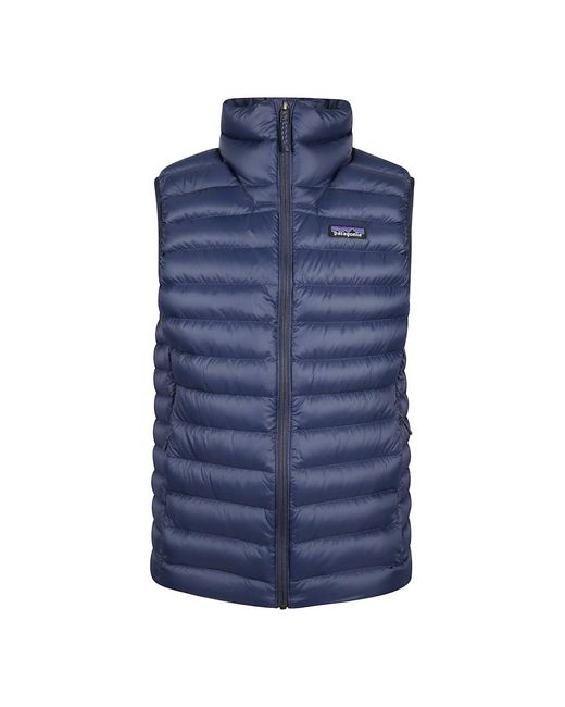 Patagonia Blue Waistcoats for men