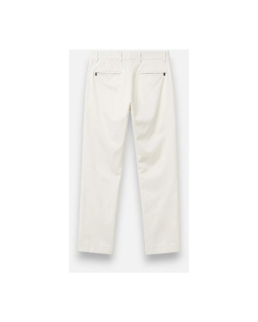 PT Torino White Wide Trousers for men