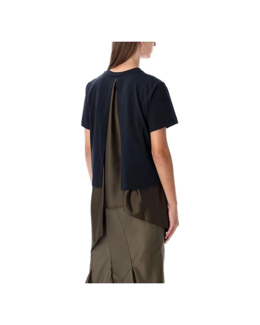 Sacai T-Shirts in het Black