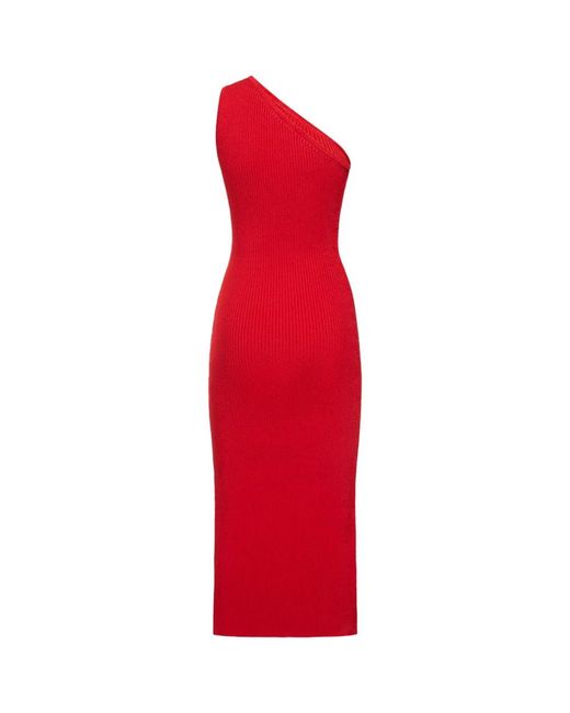 Michael Kors Red Knitted Dresses