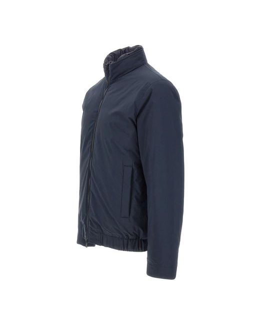 Woolrich Blue Down Jackets for men