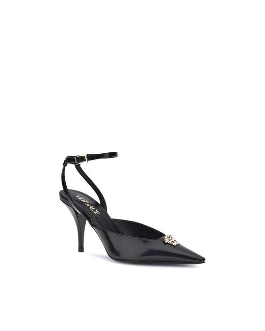 Versace Black Pumps