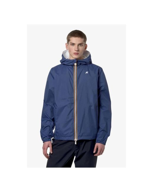 K-Way Jake Plus.2 Reversible Jacket in het Blue voor heren