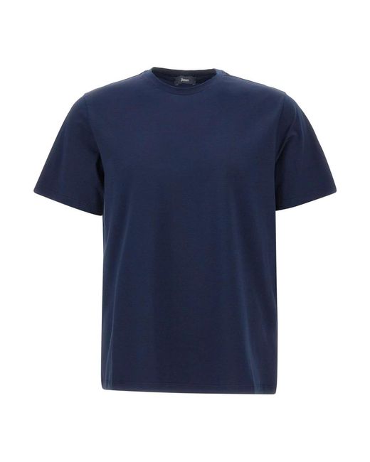 Herno Blue T-Shirts for men