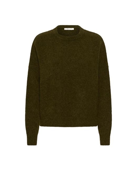Round-Neck Knitwear di Inwear in Green