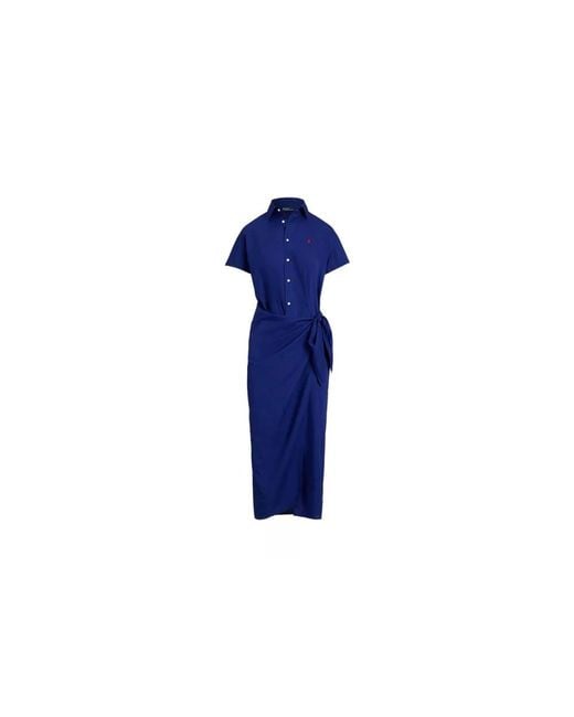 Polo Ralph Lauren Blue Shirt Dresses