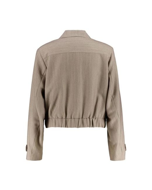 Comma, Boxy Blouson in het Natural