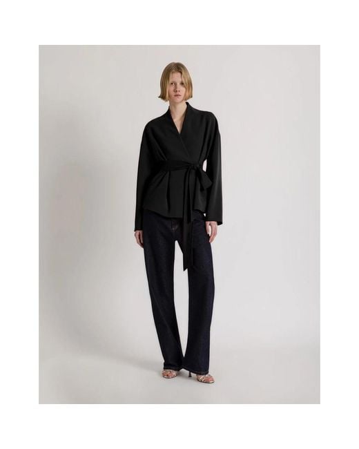 Alberta Ferretti Black Kimonos