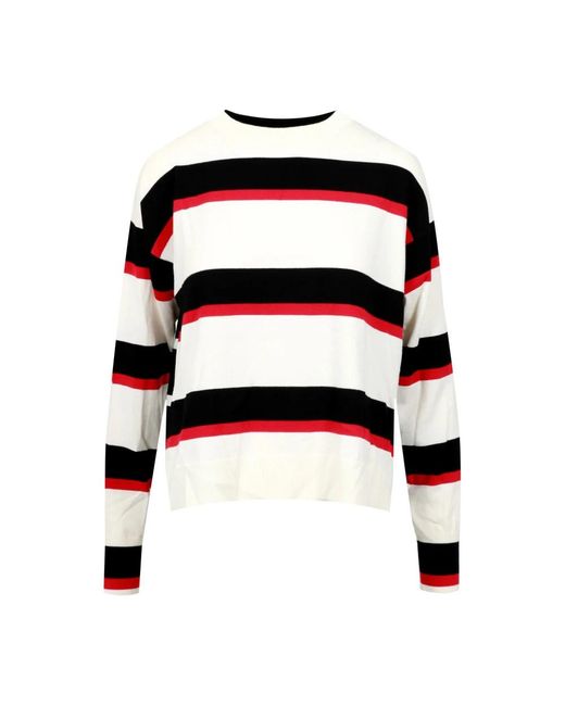 Round-Neck Knitwear Kaos en coloris Black