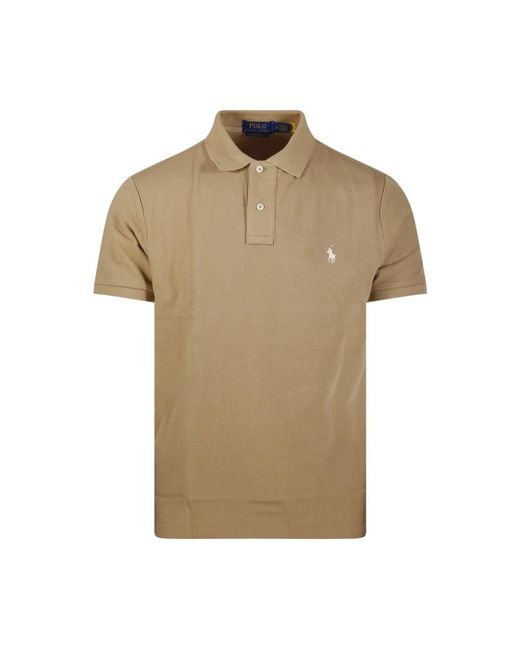 Ralph Lauren S/s polo in Natural für Herren