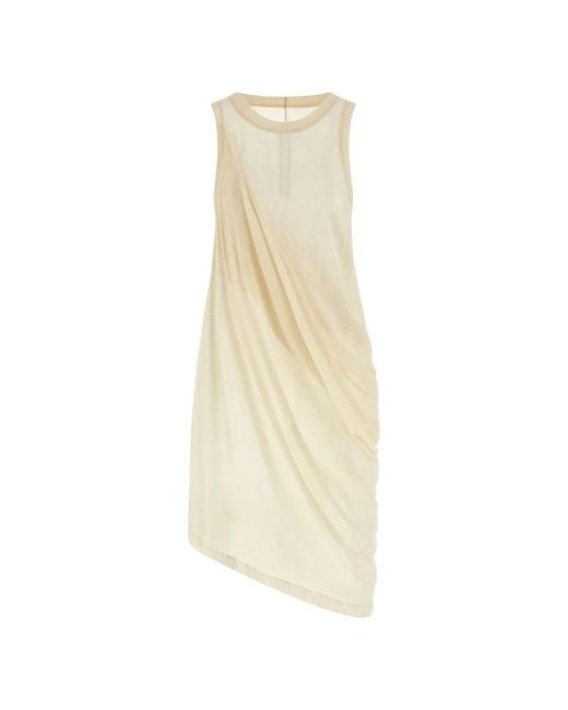 Rick Owens Natural Sleeveless Tops for men