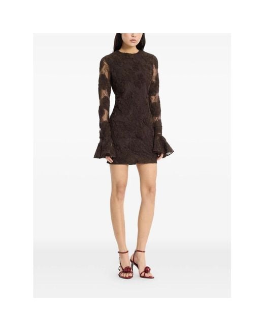 ROTATE BIRGER CHRISTENSEN Black Short Dresses