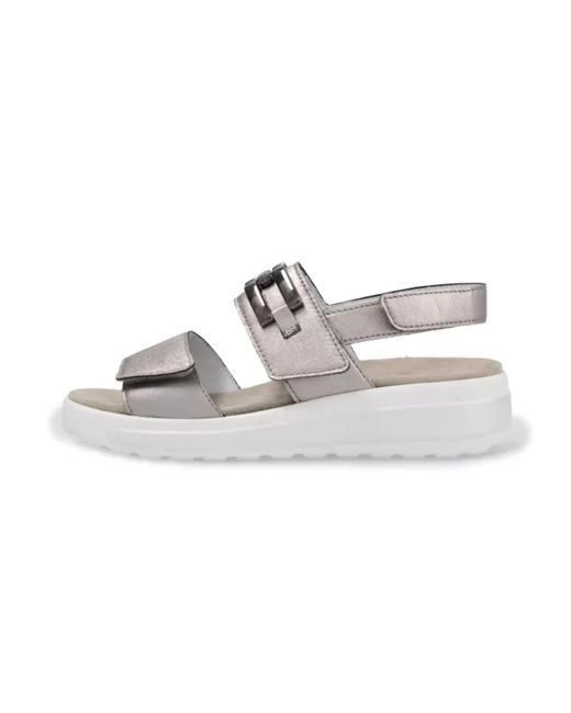 Semler Metallic Sandalen