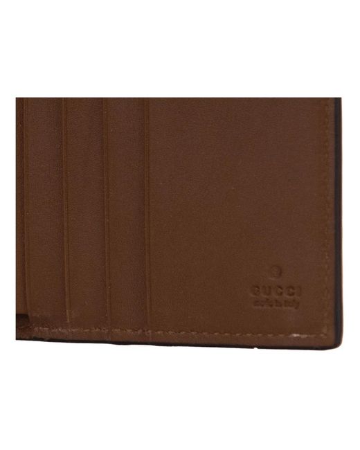 Gucci Accessoires ,Leer Portefeuilles & Kaarthouders in het Natural voor heren