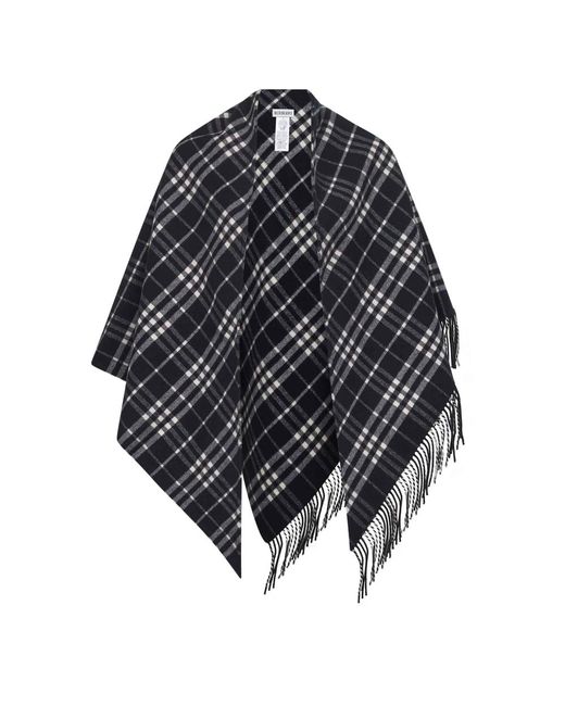 Winter Scarves Burberry en coloris Black